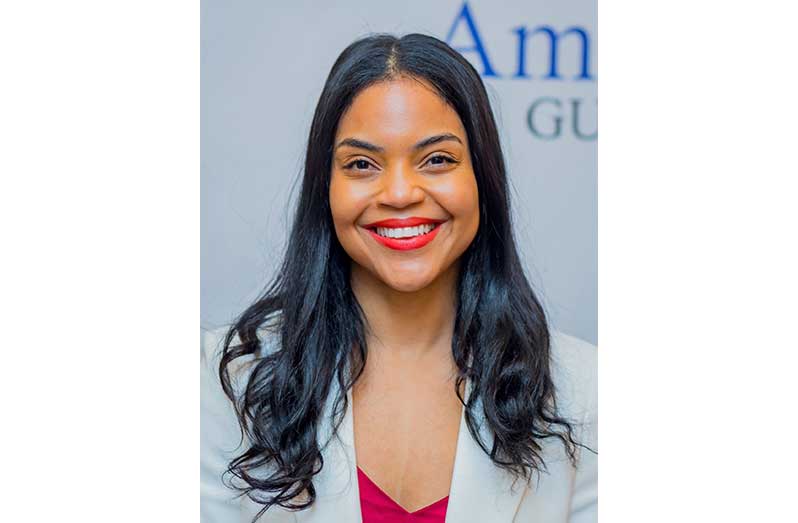 Iman Khan-Cummings elected AMCHAM Guyana’s first female president