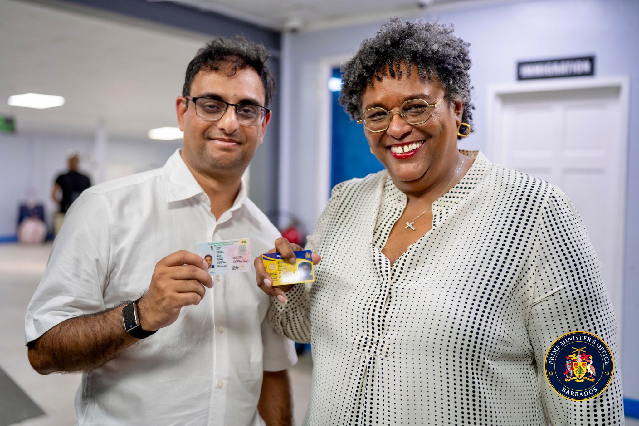 Barbados-Guyana ID Travel Pact Set to Boost Trade, Tourism and Investment