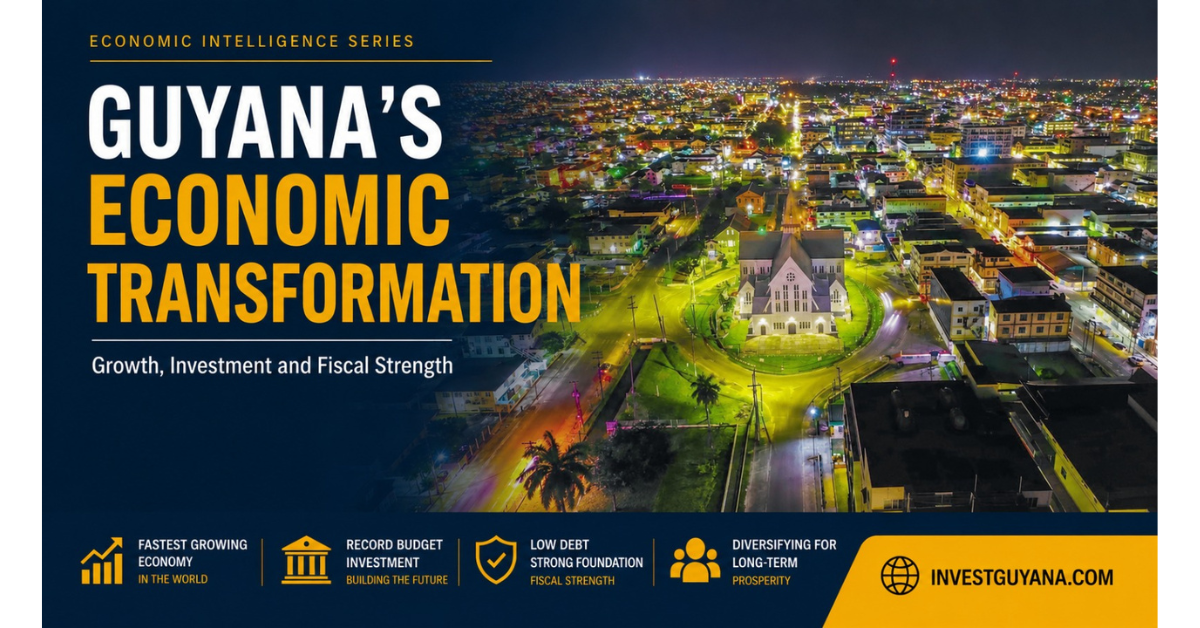 Guyana’s Economic Transformation in Numbers: GDP Growth, National Budgets and Public Debt Explained