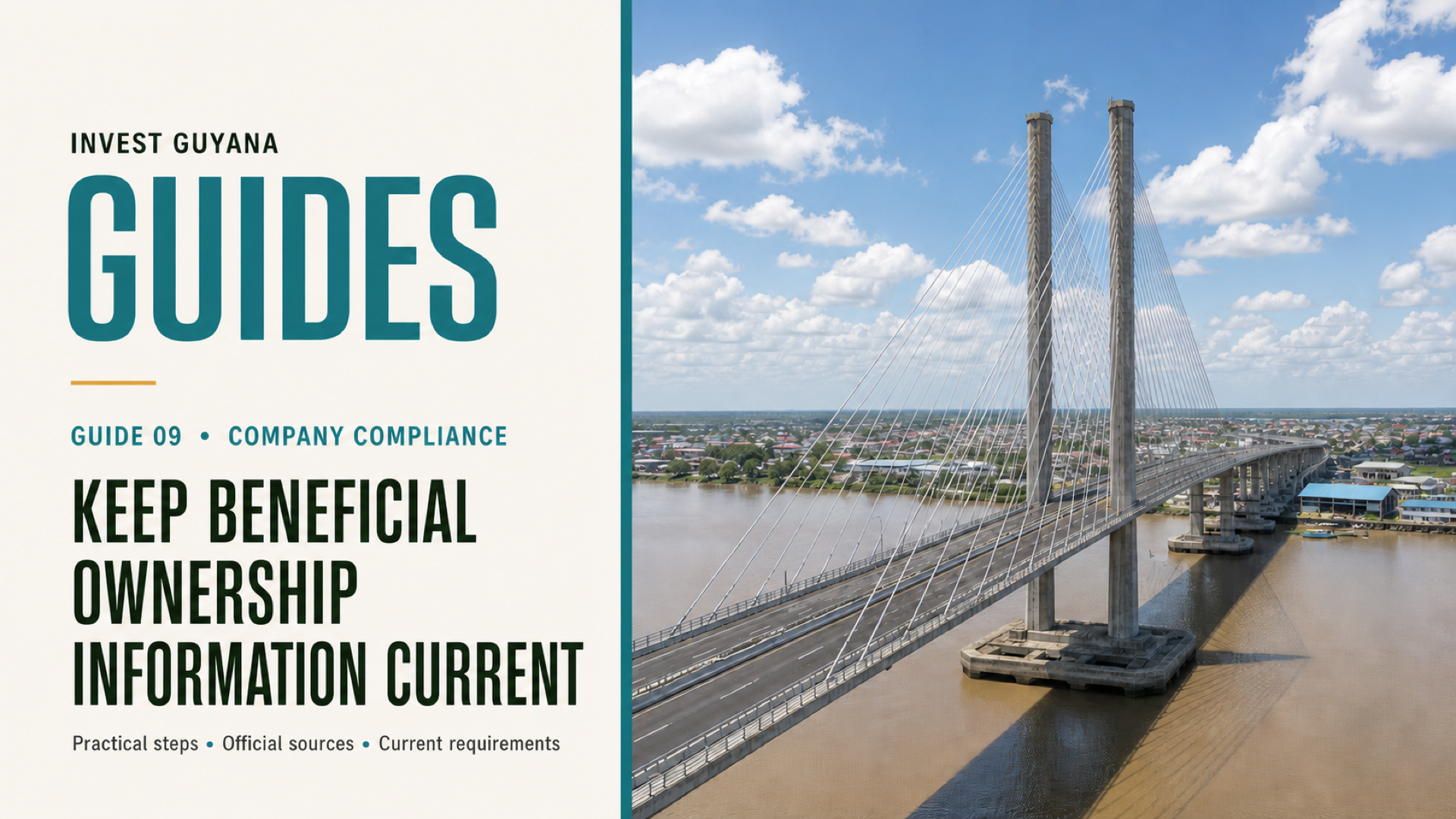 How to Keep Company Beneficial Ownership Information Current in Guyana