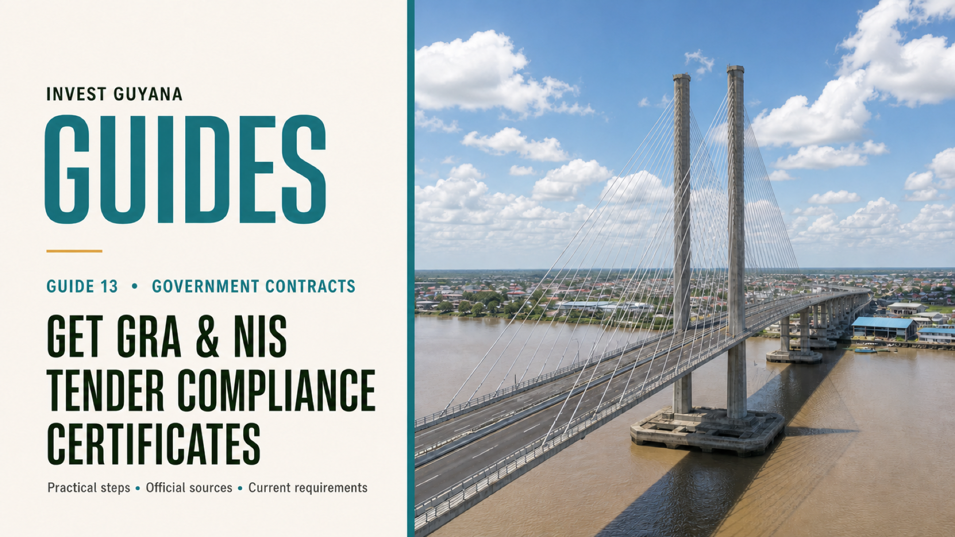 How to Get GRA and NIS Tender Compliance Certificates in Guyana