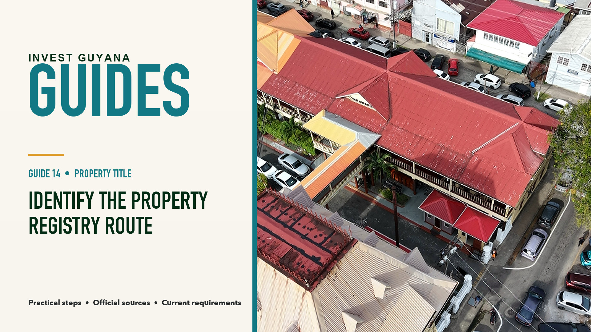 Transport or Certificate of Title? How to Identify the Property Registry Route in Guyana