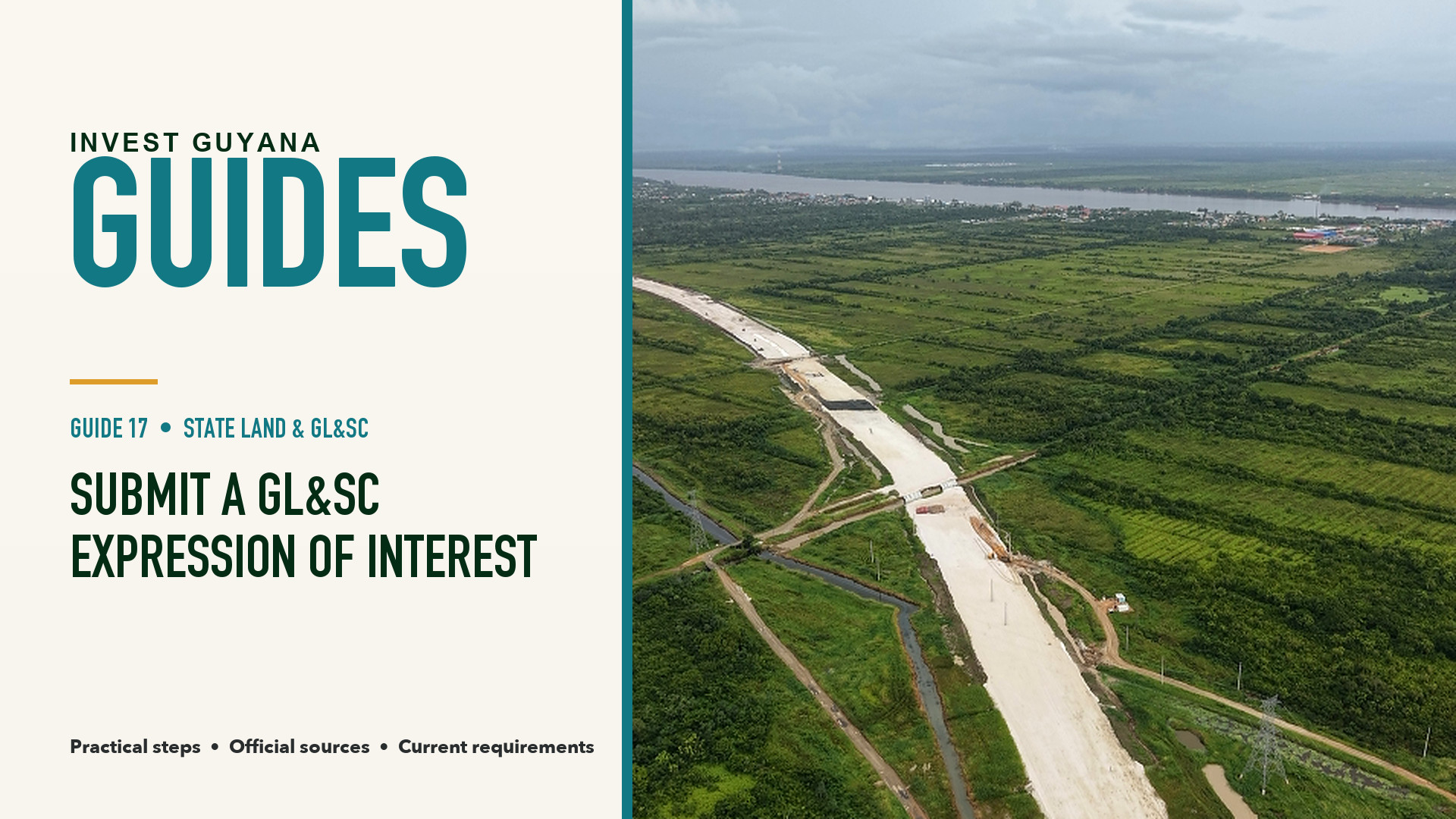 How to Submit an Expression of Interest for GL&SC Land in Guyana