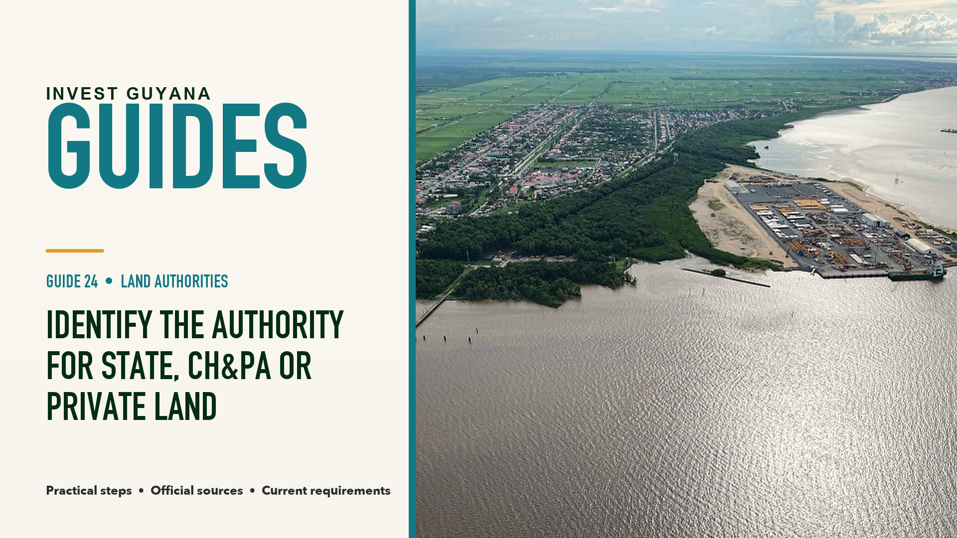 State Land, Government Land, CH&PA Land or Private Land: Which Authority Applies?