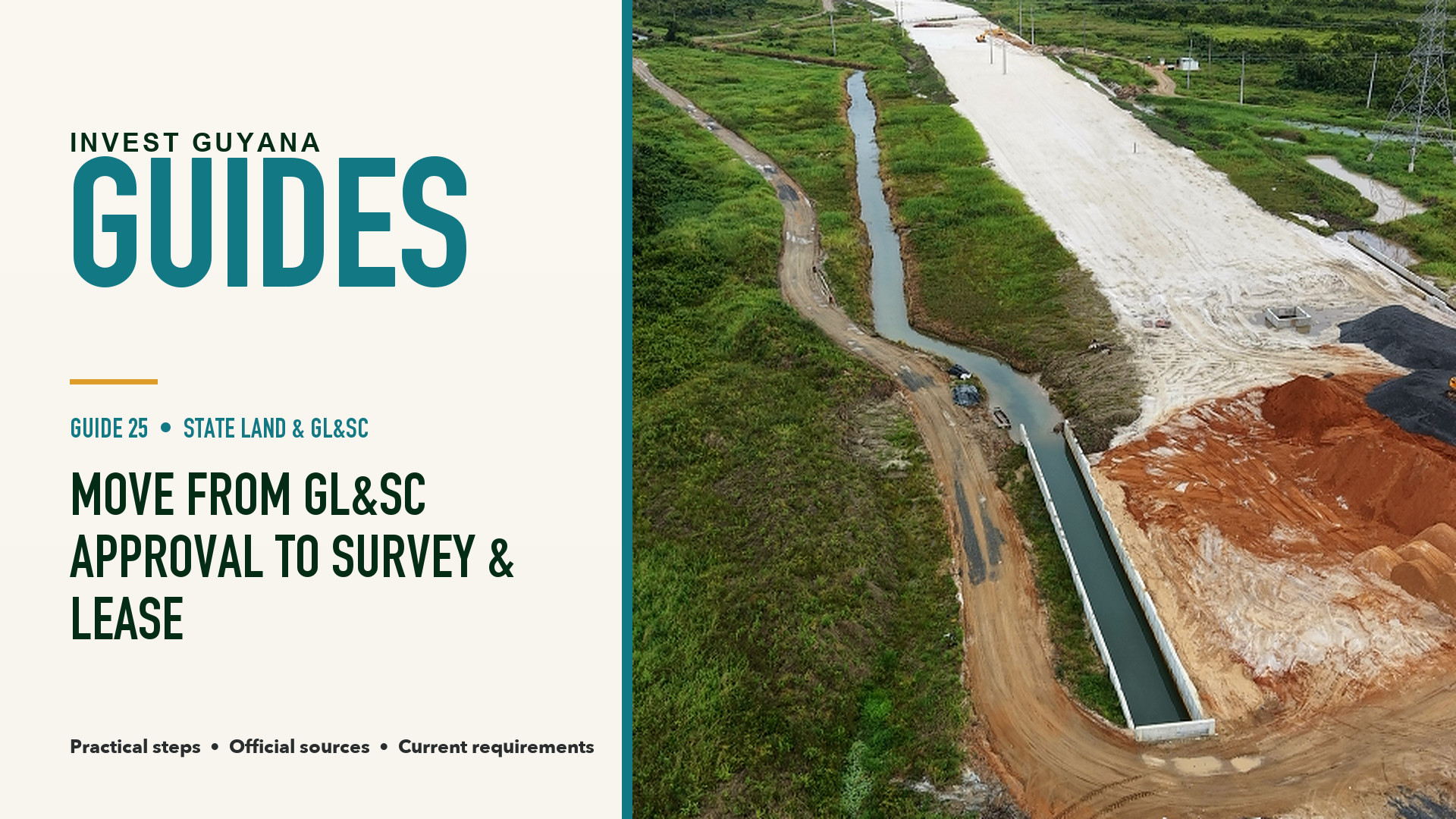 From GL&SC Approval to Survey and Lease Issuance in Guyana