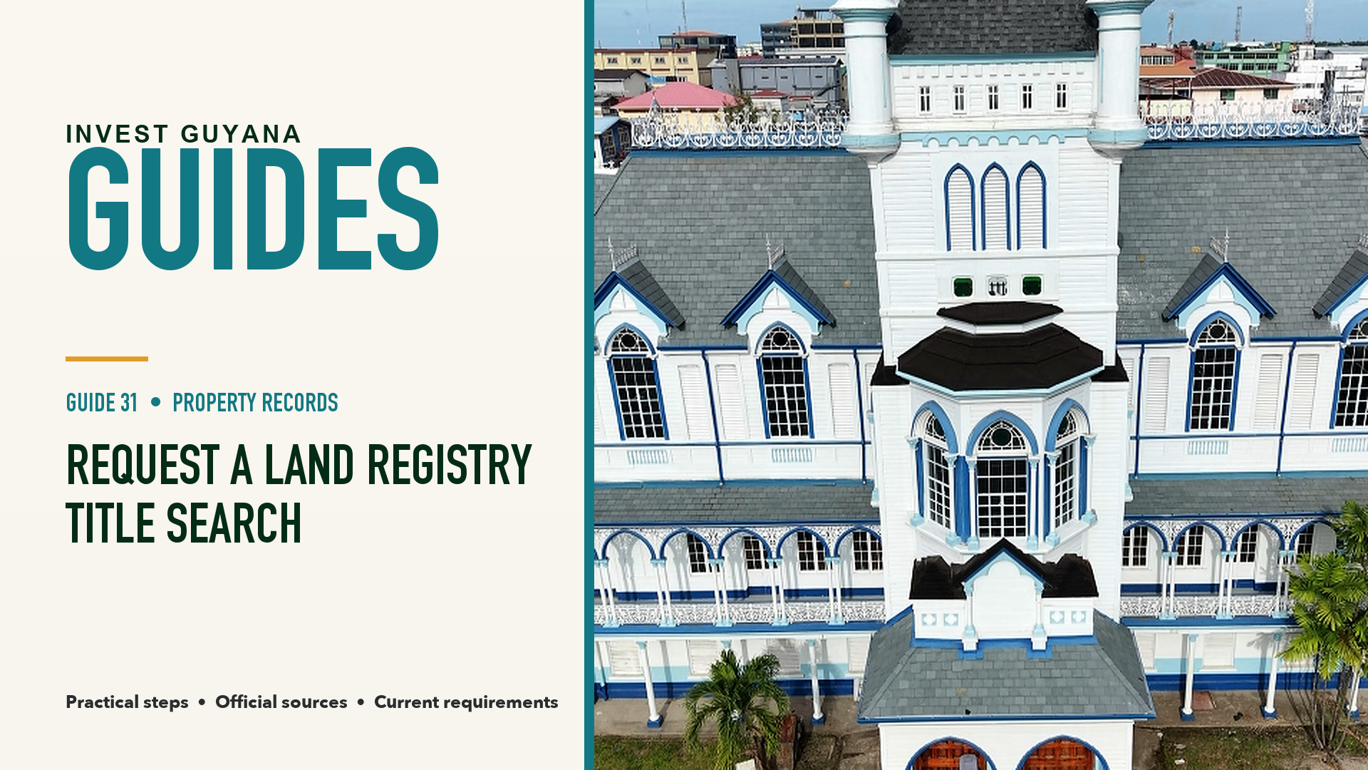 How to Request a Land Registry Title Search in Guyana