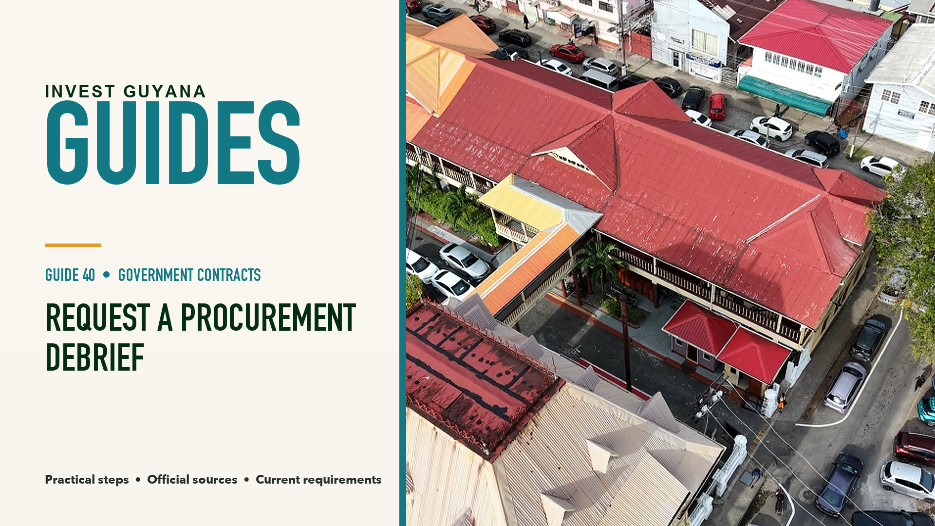 How to Request a Procurement Debrief in Guyana