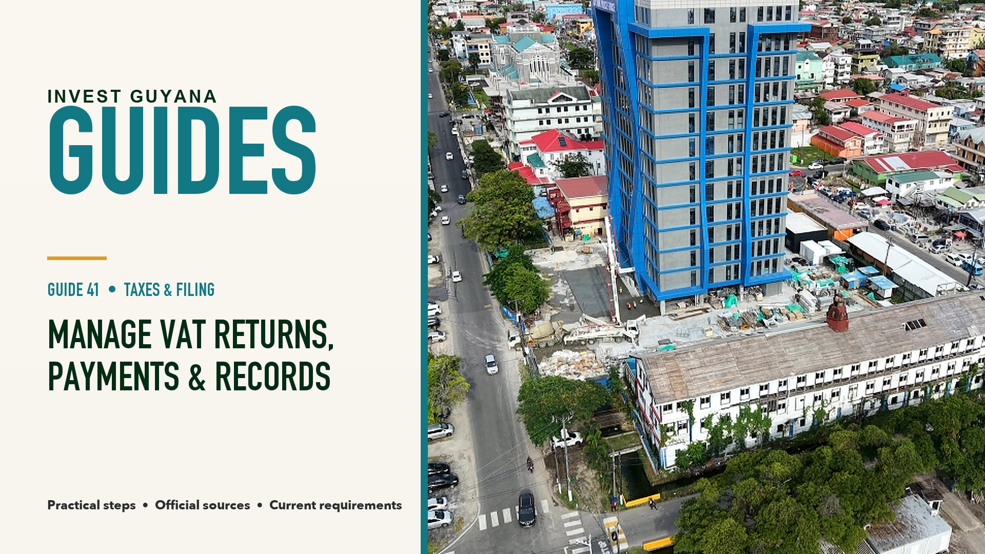 After VAT Registration in Guyana: Returns, Payments and Recordkeeping