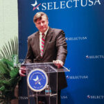 U.S. Deputy Secretary of State Christopher Landau speaking at the 2026 SelectUSA Investment Summit