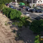 Aerial view of Guyana’s built environment from Invest Guyana’s approved drone archive.