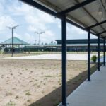 A section of the Guyana Technical Training College campus at Port Mourant, Region Six