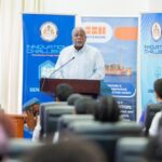 Prime Minister Mark Phillips speaking at the closing ceremony of Innovation Challenge 2026