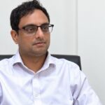 Minister Zulfikar Ally during an interview on public-service digitisation