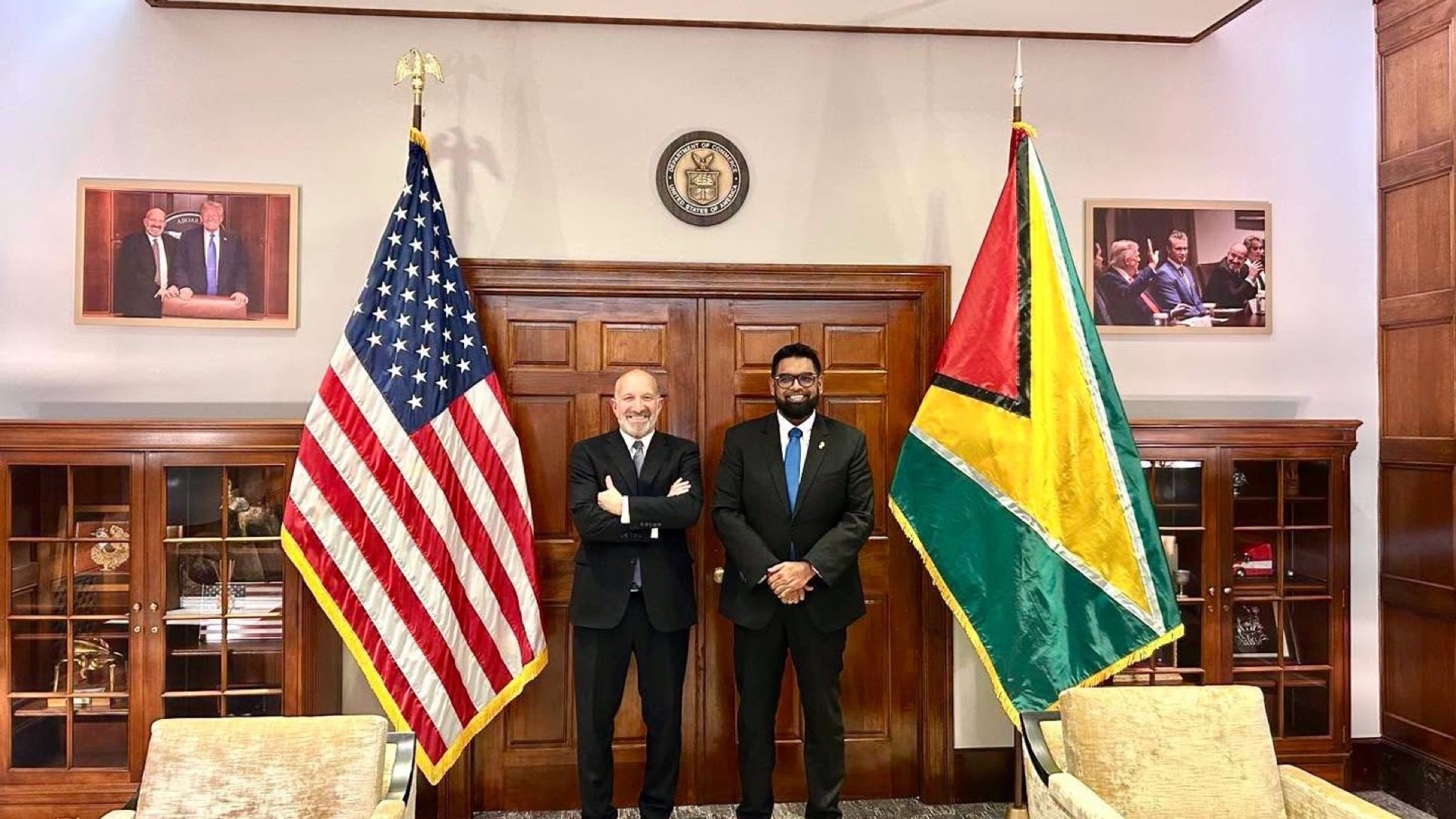 Guyana-US Investment Talks Target Energy, Infrastructure and Data Centres