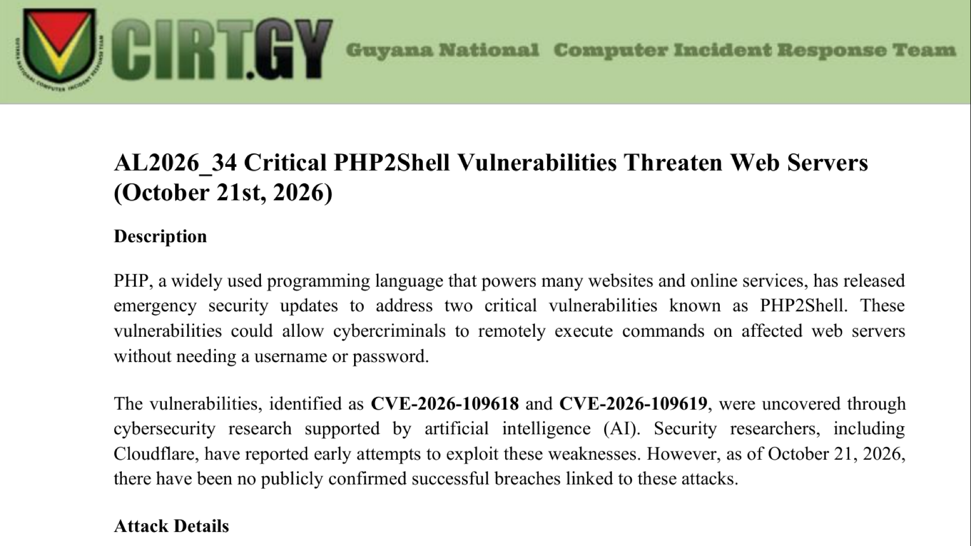 NDMA Patches Government PHP Websites After Critical Security Flaws