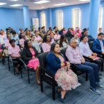 Officials, healthcare professionals and other stakeholders attend the launch of Guyana’s Action Plan for Breast Cancer Management.