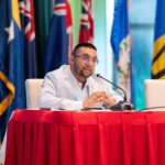 Director of the Guyana Tourism Authority, Kamrul Baksh, speaking at the State of the Tourism Industry Conference.