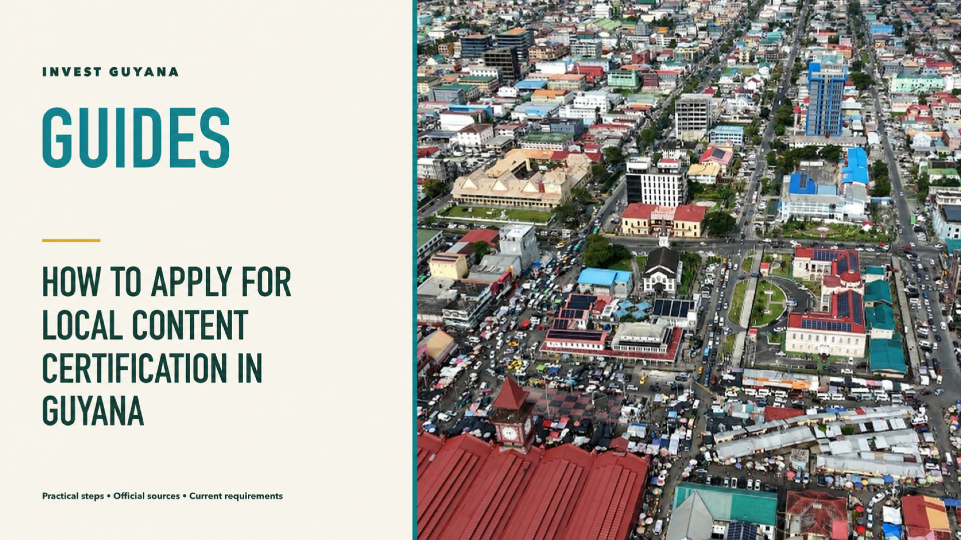 How to Apply for Local Content Certification in Guyana