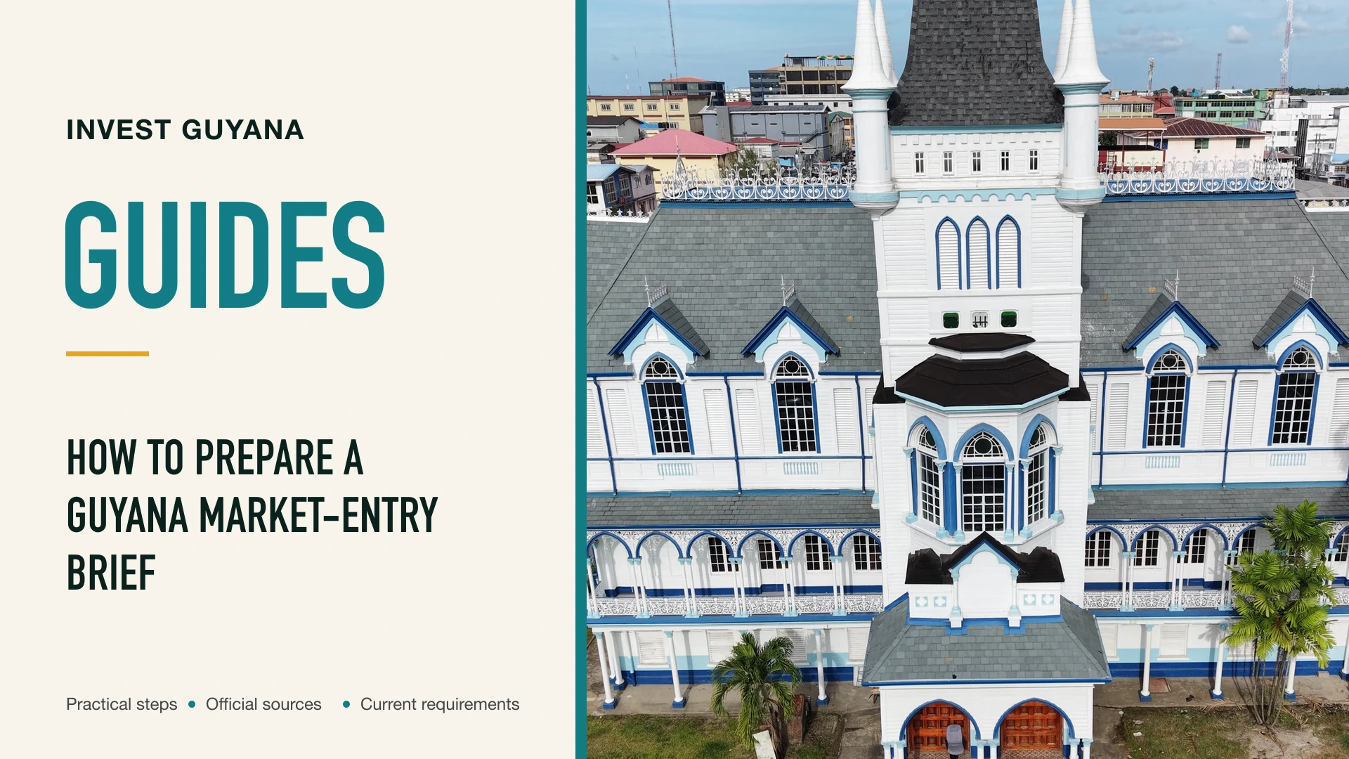 How to Prepare a Guyana Market-Entry Brief