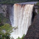 Kaieteur Falls surrounded by rainforest in Guyana, in a DPI file photograph